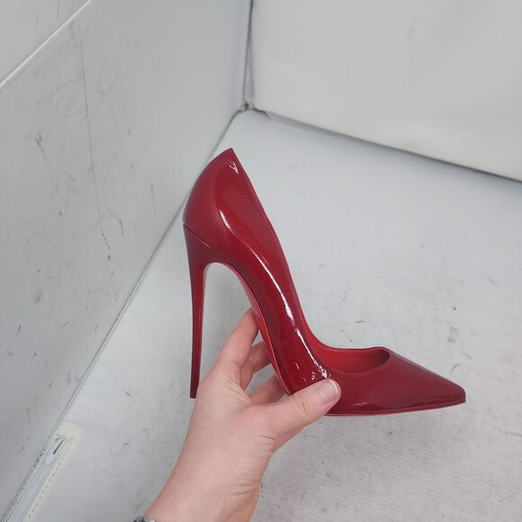 CHRISTIAN LOUBOUTIN So Kate Red Patent Leather Pump - Picture 3 of 12